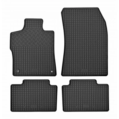 Abbildung von Fußmatten kompatibel mit Peugeot 308 2022 Gummi Auto 100% passgenaue Gummimatten Automatten Antirutsch Schwarz