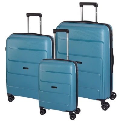 Abbildung von CHECK.IN® Trolleyset St. Louis, 4 Rollen, (Set, 3 tlg), Kofferset, Gepäckset, klein mittel groß, Handgepäck, Aufgabegepäck