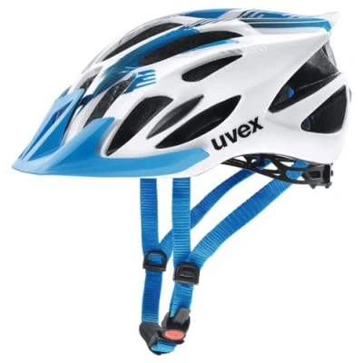 Abbildung von UVEX Flash White/Blue 53 56 Fahrradhelm