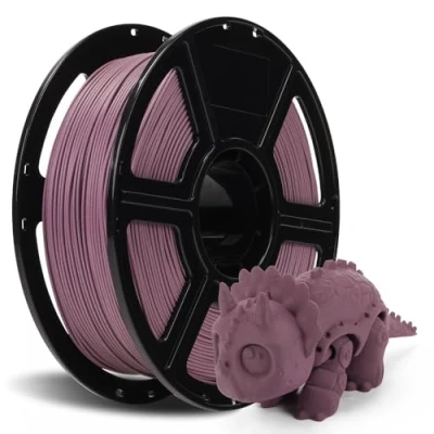 Abbildung von FLASHFORGE Kohlenstofffaser PETG Filament 1.75mm, 3D Drucker Filament, 1KG Spule Maßgenauigkeit +/ 0,02mm, leicht &amp; hitzebeständig feuchtigkeitsfrei (Dusty Pink)