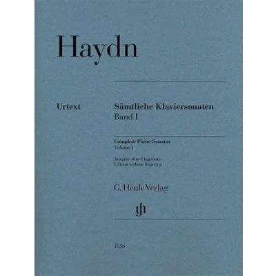 Abbildung von Sämtliche Klaviersonaten Band I; Urtextausgabe ohne Fingersätze: Instrumentation: Piano solo (G. Henle Urtext Ausgabe)