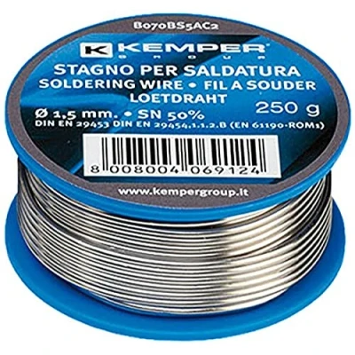 Abbildung von K KEMPER GROUP, L070BS5AC2 Zinndraht 50%, Durchmesser 1,5, 250 g