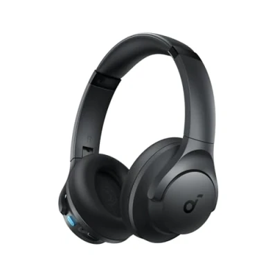 Abbildung von soundcore Q11i Wireless Over Ear Bluetooth Kopfhörer von Anker, tiefer Bass, 60h Spielzeit, Hi Res Audio, abnehmbare Ohrpolster, Multipoint Verbindung