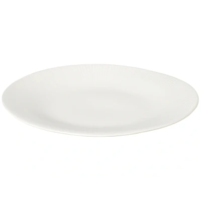 Abbildung von Broste Copenhagen SANDVIG soft white Speiseteller 27 cm