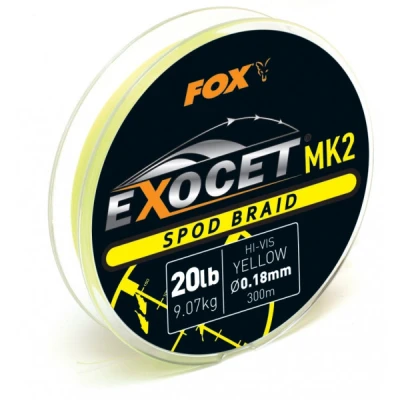 Abbildung von Fox Exocet MK2 Spod Braid 0,18mm Geflochtene Schnur