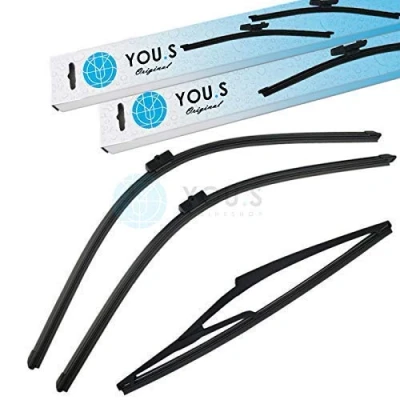 Abbildung von YOU.S SCHEIBENWISCHER SET VORNE + HINTEN 700 650 310 mm (3 Stück)