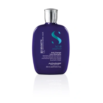 Abbildung von Alfaparf Milano Semi Di Lino Brunette Anti Orange Low Shampoo 250 ml
