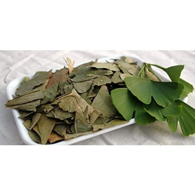 Abbildung von Krauterino24 Ginkgoblätter ganz, Menge:500g
