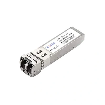 Abbildung von 10G SFP+ LC Multimode 850nm 300m DDM 10GBase SR Transceiver kompatibel für Cisco SFP Ubiquiti UF MM und andere offene Schalter