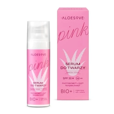 Abbildung von ALOESOVE Gesichtsserum SPF 30 ml Vegan, Feuchtigkeitsspendend, UVA/UVB Schutz, Anti Aging, für alle Hauttypen