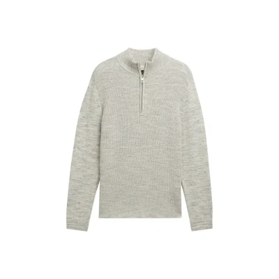 Abbildung von TOM Tailor Troyer Strickpullover, Herren, Größe: XXL, Offwhite spacedye
