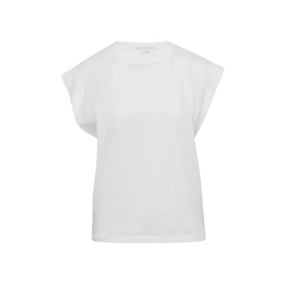 Abbildung von QS MIT Schulterdetail Tshirt basic, Damen, Größe: XXL, Weiß