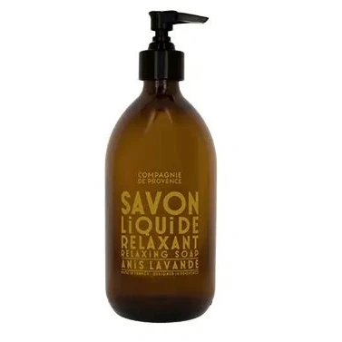 Abbildung von Compagnie de Provence® Flüssigseife Anise Lavender 495 ml beruhigender und entspannender Duft sulfatfrei