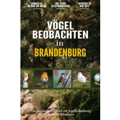 Abbildung von Vögel Beobachten in Brandenburg: Ein praktisches Logbuch zur Vogelbeobachtung für Lokale Abenteurer und Vogelliebhaber Notizbuch zum Eintragen, Beobachten, Notieren Skizzieren