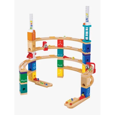 Abbildung von Hape Kugelbahn Quadrilla Kodierungsset für Fortgeschrittene, (119 tlg)