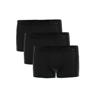 Abbildung von Ammann 3ER PACK Retro MORE, TON STREIFEN, Panties, Herren, Größe: Large, Schwarz