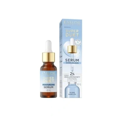 Abbildung von Eveline Cosmetics Super Duet Serum Feuchtigkeitsspendend Hyaluronsäure 18ml
