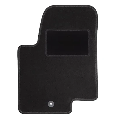 Abbildung von Wielganizator Automatte Passend für Kia Soul I Crossover 2009 2013 Velours Autozubehör Praktische Fußmatte Auto 1 teilig schwarz