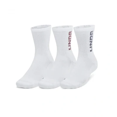 Abbildung von Under Armour 3 PACK MID Sportsocken, Größe: Medium, White