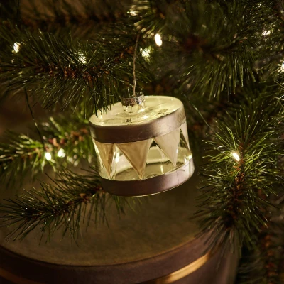 Abbildung von Deko Anhänger Elly mit LED, Ø 7 cm, silber