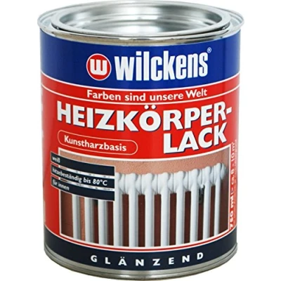 Abbildung von Heizkörperlack inkl. Pinsel zum Auftragen (Heizkörperlack weiss 2,5 Liter)