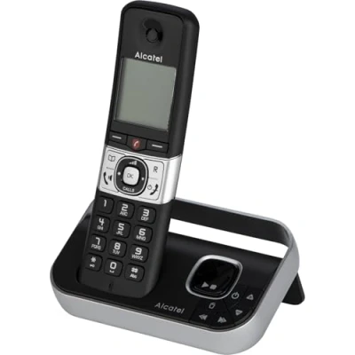 Abbildung von Alcatel F890 Voice Schnurloses DECT Telefon mit Anrufbeantworter, Premium Anrufschutz, Freisprechfunktion, großes grafisches Display, Telefonbuch