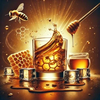 Abbildung von Whiskey Bourbon Honey Aroma Konzentrat Vegan Sasami 10ml