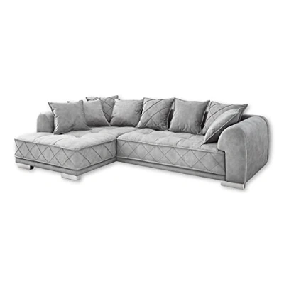Abbildung von ED EXCITING DESIGN Ecksofa Sentina, mit Rückenkissen