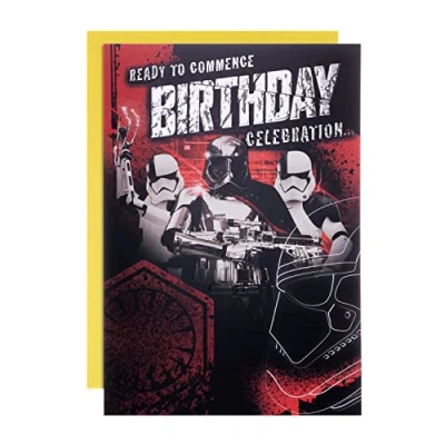 Abbildung von Hallmark Geburtstagskarte Star Wars Disney Design