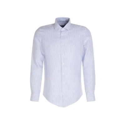 Abbildung von Seidensticker Herren Slim Fit Langarm Hemd, Hellblau, 38