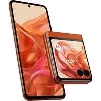 Abbildung von Motorola Razr 50 8GB/256GB Orange mit Vodafone Vertrag im Netz unbegrenzt telefonieren + 80000 MB 5G
