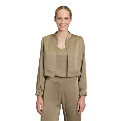 Abbildung von Vera Mont Langarm Blazer, Damen, Größe: 36, Turf