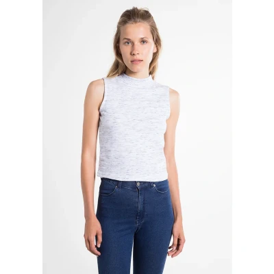 Abbildung von Urban Classics Ladies Space DYE TOP Top, Damen, Größe: XS, White black