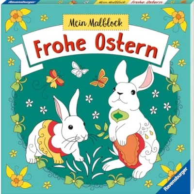 Abbildung von Mein Malblock Frohe Ostern Malen ab 6 Jahren