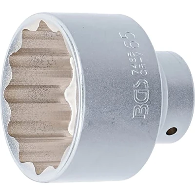 Abbildung von BGS 7465 Steckschlüssel Einsatz Zwölfkant 20 mm (3/4&quot;) SW 65