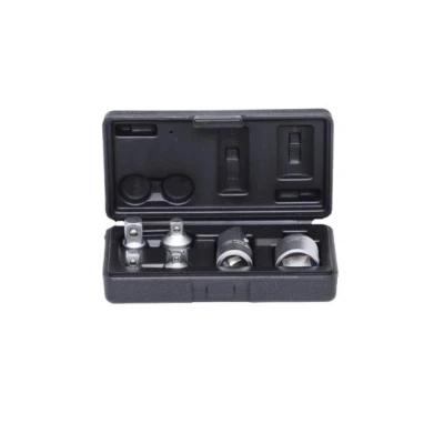 Abbildung von KS Tools 911.0106 1/4 Zoll + 3/8 1/2 Vergrößerungs und Reduzieradapter Satz matt satiniert 6 tlg.
