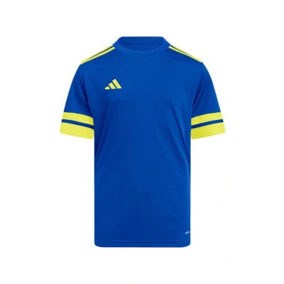 Abbildung von adidas Unisex Kinder SQUADRA25 Jersey Short Sleeve Kids, Team royal Blue/Team Yellow, 5 6 Years