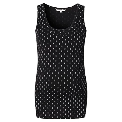 Abbildung von Noppies Maternity Damen Tanktop Nursing Sleeveless Allover Print Miami T Shirt, Black P090, XS