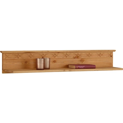 Abbildung von Home affaire Wandregal &quot;Indra&quot;, aus massiver Kiefer, 120 cm breit
