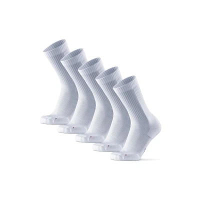 Abbildung von Danish Endurance LONG Distance 5 PACK Sportsocken, Größe: 39 42, White