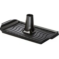 Abbildung von Keramische Grillplatte 43 x 25cm, mit Geflügelhalter