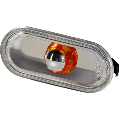 Abbildung von OLSA 1.02.100.12 Blinker weiß beidseitig, seitlicher Einbau ohne Lampenträger VOLKSWAGEN: Multivan 5 (7HM, Polo IV Schrägheck, Golf 4 Schrägheck