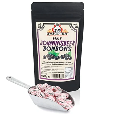 Abbildung von BlackJo Black Johannisbeere Bonbon mild 200g Hotskala: 0
