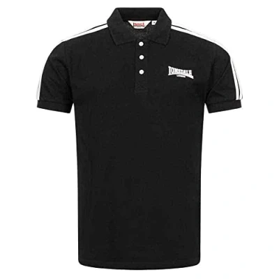 Abbildung von Lonsdale Normale Passform Brochel Poloshirt, Herren, Größe: 3XL, Black white