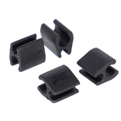 Abbildung von XLC Kabelclip für Di2 BR X121 Ø2.5mm Kabel. Ø4mm Aussenhülle 30er Set
