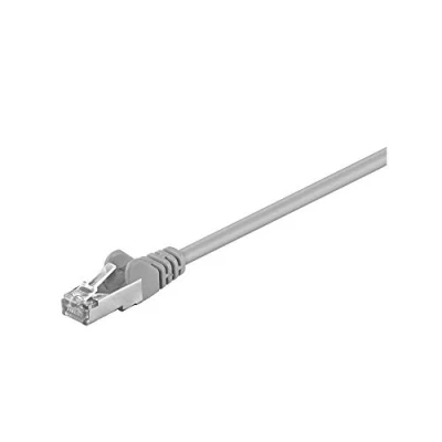 Abbildung von Goobay 50879 CAT 5e Patchkabel, SF/UTP, Grau CCA Kupfergemisch