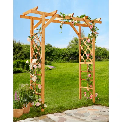 Abbildung von promadino Rosenbogen &quot;Pergola Ben&quot;, BxTxH: 200x65x208 cm