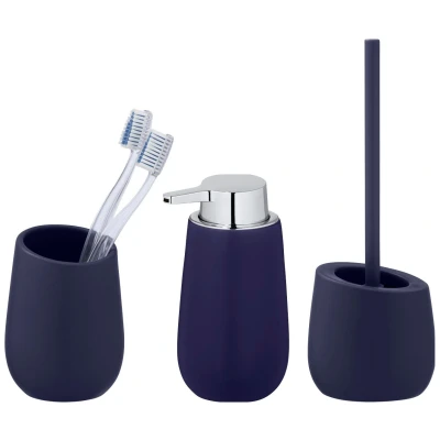 Abbildung von WENKO Badaccessoire Set &quot;Badi&quot;, (Set, 3 tlg.), aus hochwertiger Keramik