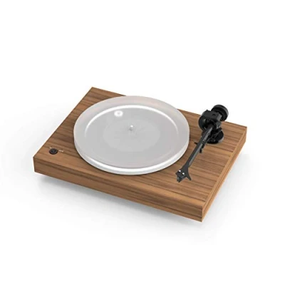 Abbildung von Pro Ject X2, Plattenspieler mit elektronischer Geschwindigkeitsumschaltung, Carbon Tonarm und Acrylplattenteller (inkl. Ortofon 2M Silver) (Walnuss)