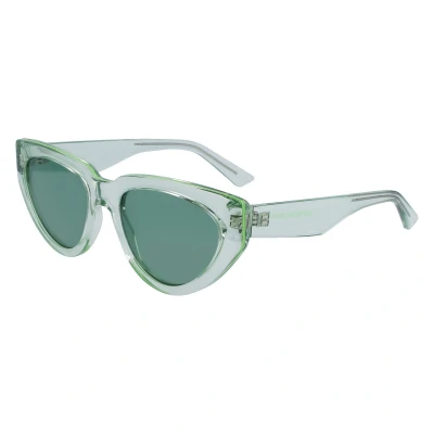 Abbildung von KARL Lagerfeld Sonnenbrille, Damen, Größe: 54, Green